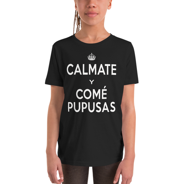 CALMATE Y COME PUPUSAS - YOUTH SLEEVE