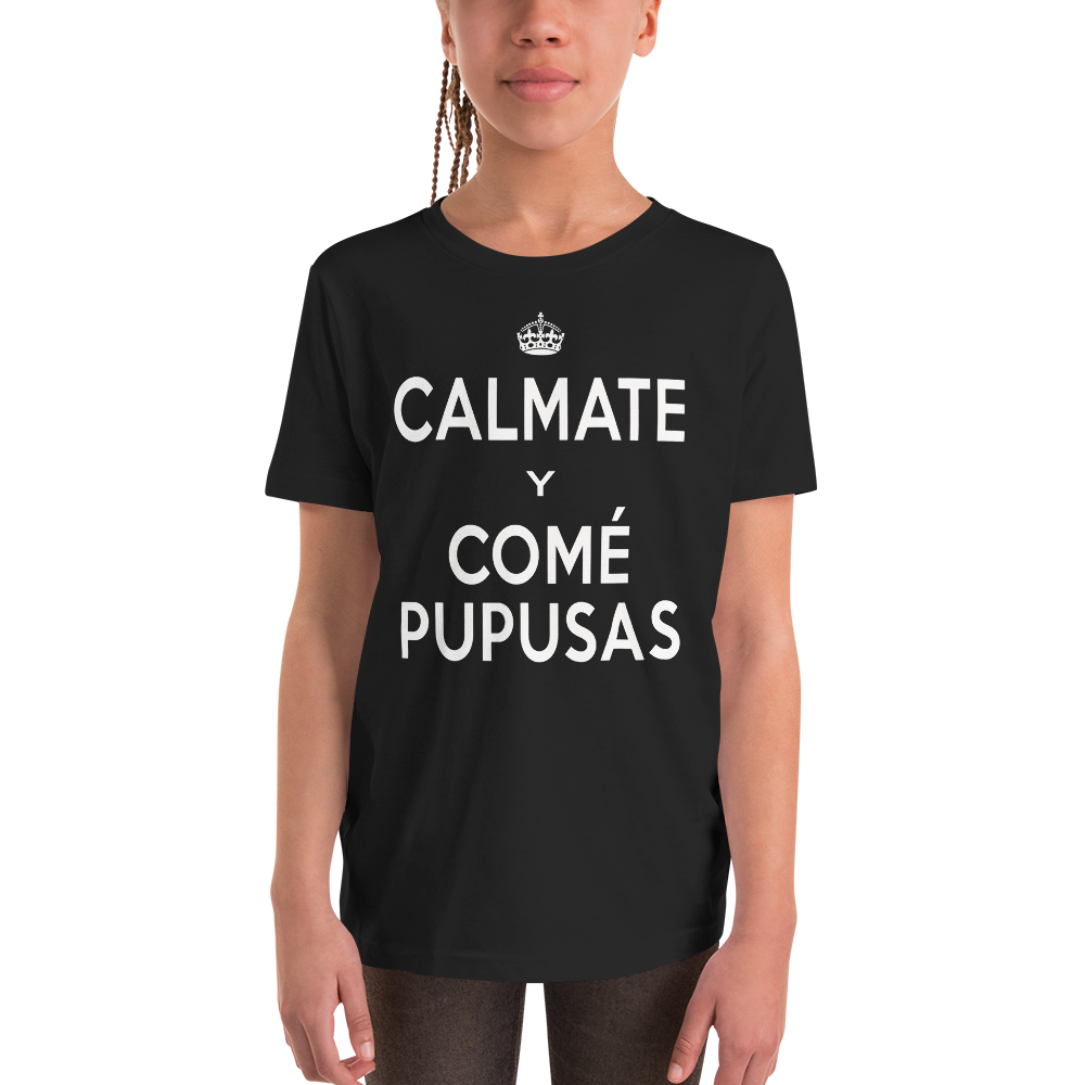 CALMATE Y COME PUPUSAS - YOUTH SLEEVE